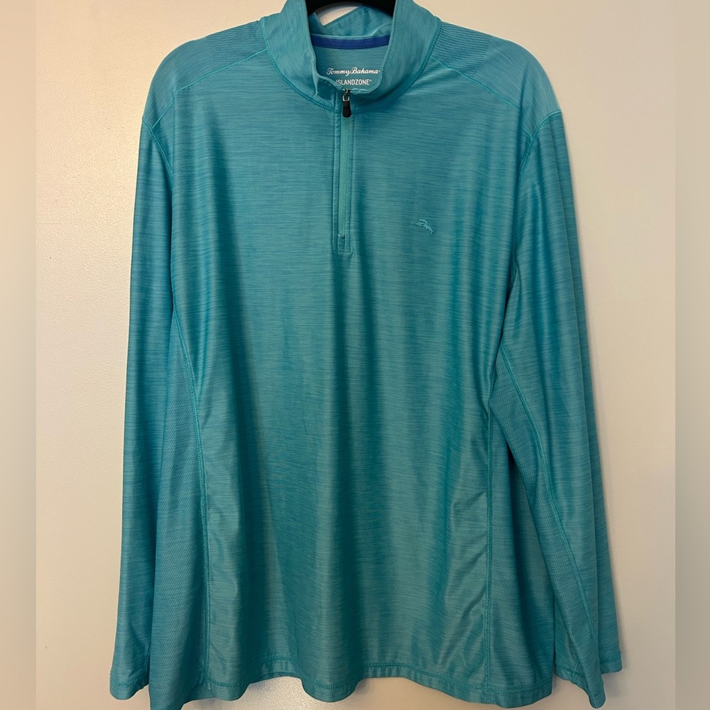 Tommy Bahama Island Zone Quarter-zip Size XXL